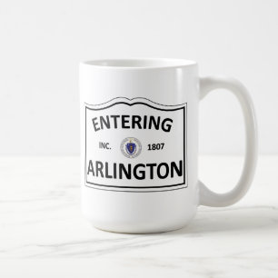 Hometown-Masse MA Townie ARLINGTONS MASSACHUSETTS Kaffeetasse