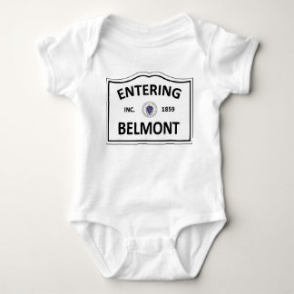 Hometown-Masse MA Townie BELMONTS MASSACHUSETTS Baby Strampler