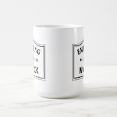 Hometown-Masse MA Townie NATICKS MASSACHUSETTS Kaffeetasse (Mittel)