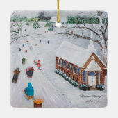 Hometown Sledding 2024 Ornament (Rückseite)