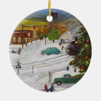 Hometown-Weihnachten Keramik Ornament