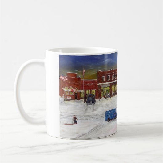Hometown-WeihnachtsTasse Kaffeetasse (Links)