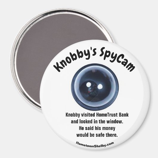 HomeTrust Bank Magnet (Vorderseite/Rückseite)