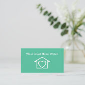 Homewatch & Concierge Services Visitenkarte (Stehend Vorderseite)