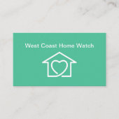 Homewatch & Concierge Services Visitenkarte (Vorderseite)