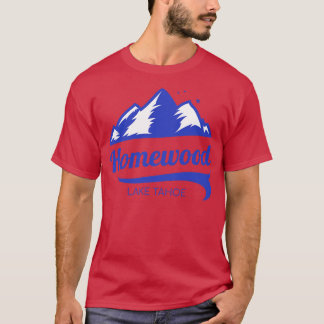 Homewood Mountain Ski Lake Tahoe California T-Shirt