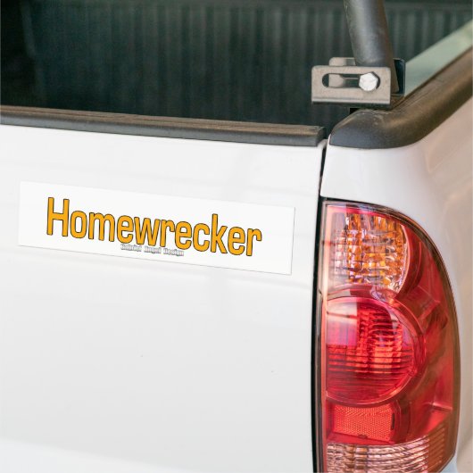Homewrecker Autoaufkleber (Auf Lkw)