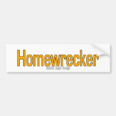 Homewrecker Autoaufkleber (Vorne)