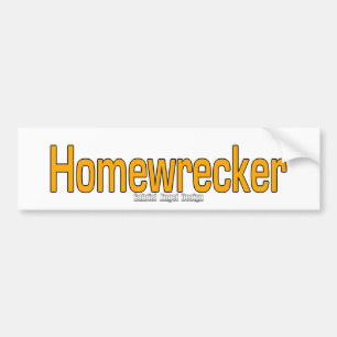 Homewrecker Autoaufkleber