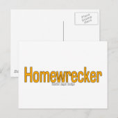 Homewrecker Postkarte (Vorne/Hinten)