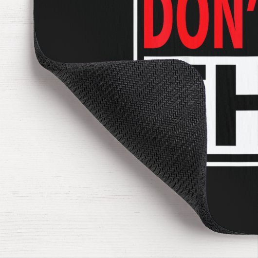 Homey Don't Play That Funny 90s Saying Mousepad (Ecke)