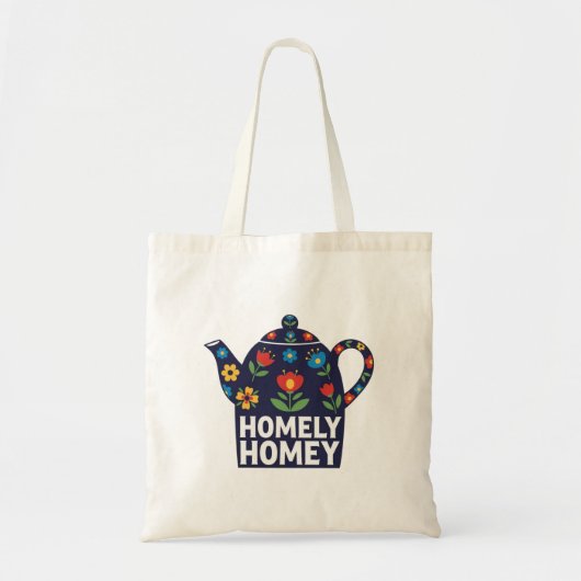 Homey Home Teekanne Design Tasche (Vorne)
