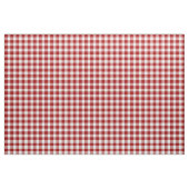 Homey Red und White Gingham Kariert Fabric Stoff (Yard (91,4 cm))