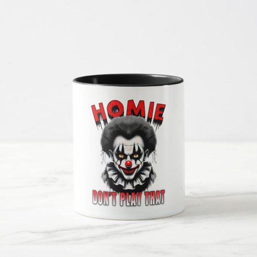 Homie Clown - 11 oz 2 Tone Tasse (Zentrum)