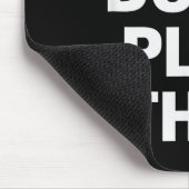 Homie Don't Play That Funny 90s Tv Saying Referenc Mousepad (Ecke)