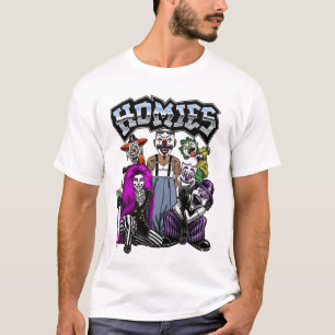 Homies 90er Nostalgie Cholo Clowns T-Shirt