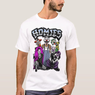 Homies 90er Nostalgie Cholo Clowns T-Shirt