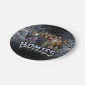 Homies Party Plates, Lil Homies Birthday Pappteller (Schrägansicht)