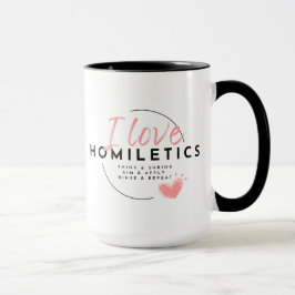 Homiletic Hearts Keramik Tasse