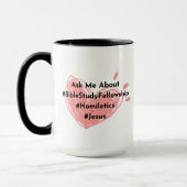Homiletic Hearts Keramik Tasse (Links)