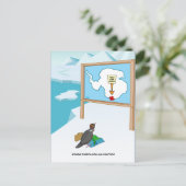 Homing Pigeon GPS Malfunction Postcard Postkarte (Stehend Vorderseite)