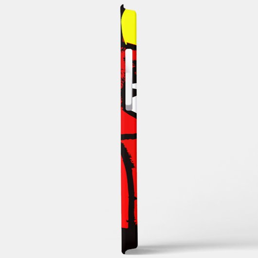 Hominid Case-Mate iPhone Hülle (Rückseite / Links)