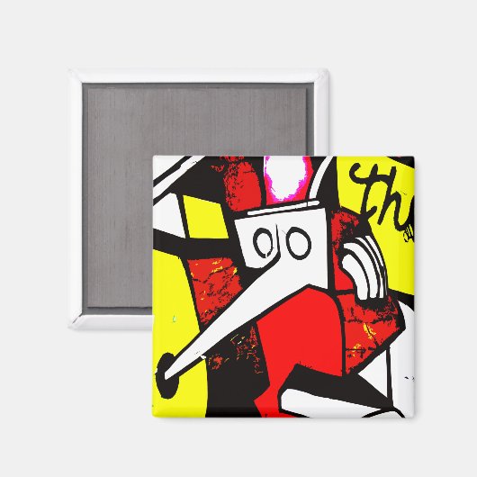 Hominid Magnet (Vorderseite/Rückseite)