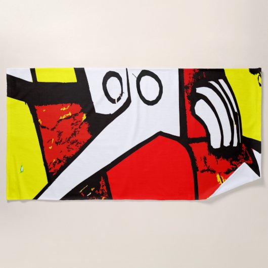 Hominid Strandtuch (Vorderseite)