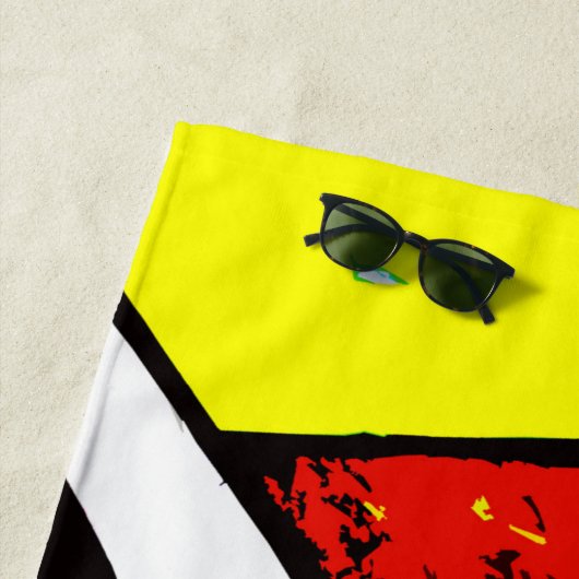 Hominid Strandtuch (Beispiel)