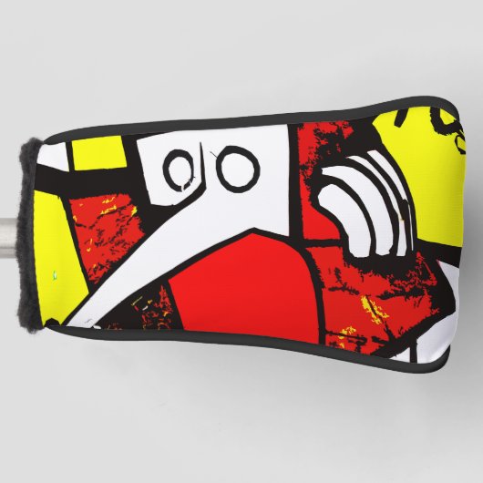 Hominide Golf Headcover (Vorderseite)