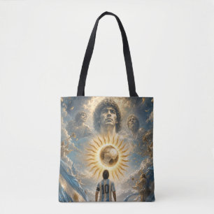 Hommage an Argentiniens Fußballlegende Tasche