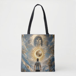 Hommage an Argentiniens Fußballlegende Tasche