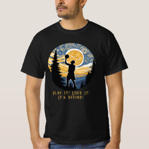 Hommage an Basketball im van Gogh-Stil T-Shirt