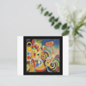 Hommage an Bleriot von Robert Delaunay Postkarte (Stehend Vorderseite)