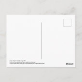 Hommage an Cezanne Postkarte (Rückseite)