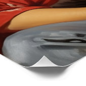 Hommage an den alten West-Glamour: Wilde Westflüst Poster (Ecke)