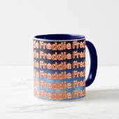 Hommage an Freddie-Flamme Tasse (VorderseiteRechts)