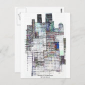 Hommage an Hundertwasser Postkarte (Vorne/Hinten)