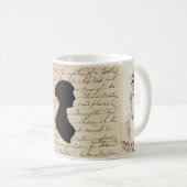 Hommage an Jane Austen, Kaffeetasse (VorderseiteRechts)