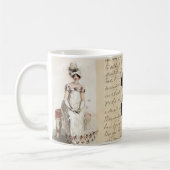 Hommage an Jane Austen, Kaffeetasse (Links)