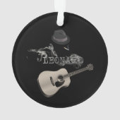 Hommage an Leonard Zigarette Ornament (Rückseite)