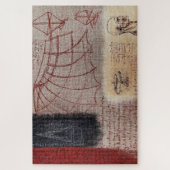Hommage an Leonardo da Vinci Puzzle (Vertikal)
