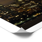 "Hommage an Licht" 9-11 Gedenkstätte Poster (Ecke)