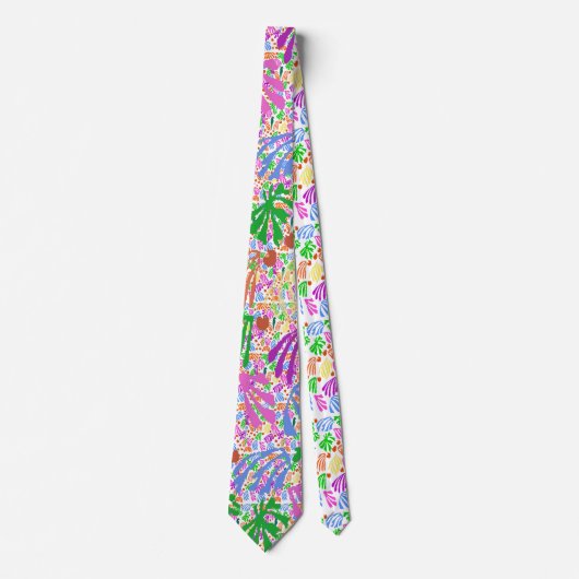 Hommage an Matisse Neck Tie Krawatte (Vorderseite)