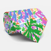 Hommage an Matisse Neck Tie Krawatte (Gerollt)