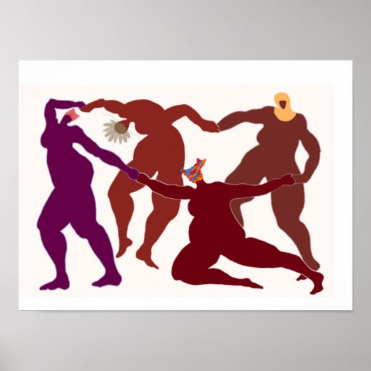 Hommage an Matisse Poster (Vorne)