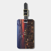 Hommage in Light Sept 11, World Trade Center ESB # Gepäckanhänger (Vorderseite vertikal)