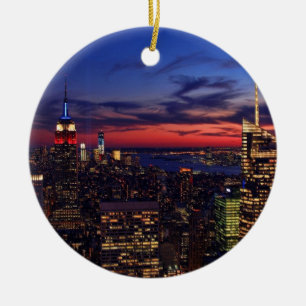Hommage in Light Sept 11, World Trade Center ESB # Keramikornament