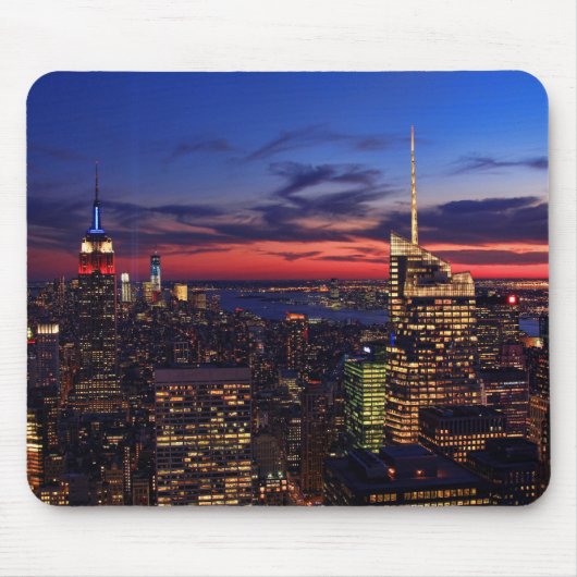 Hommage in Light Sept 11, World Trade Center ESB # Mousepad (Vorne)