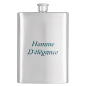 Homme D'élégance Classic Flask Flachmann (Vorderseite)